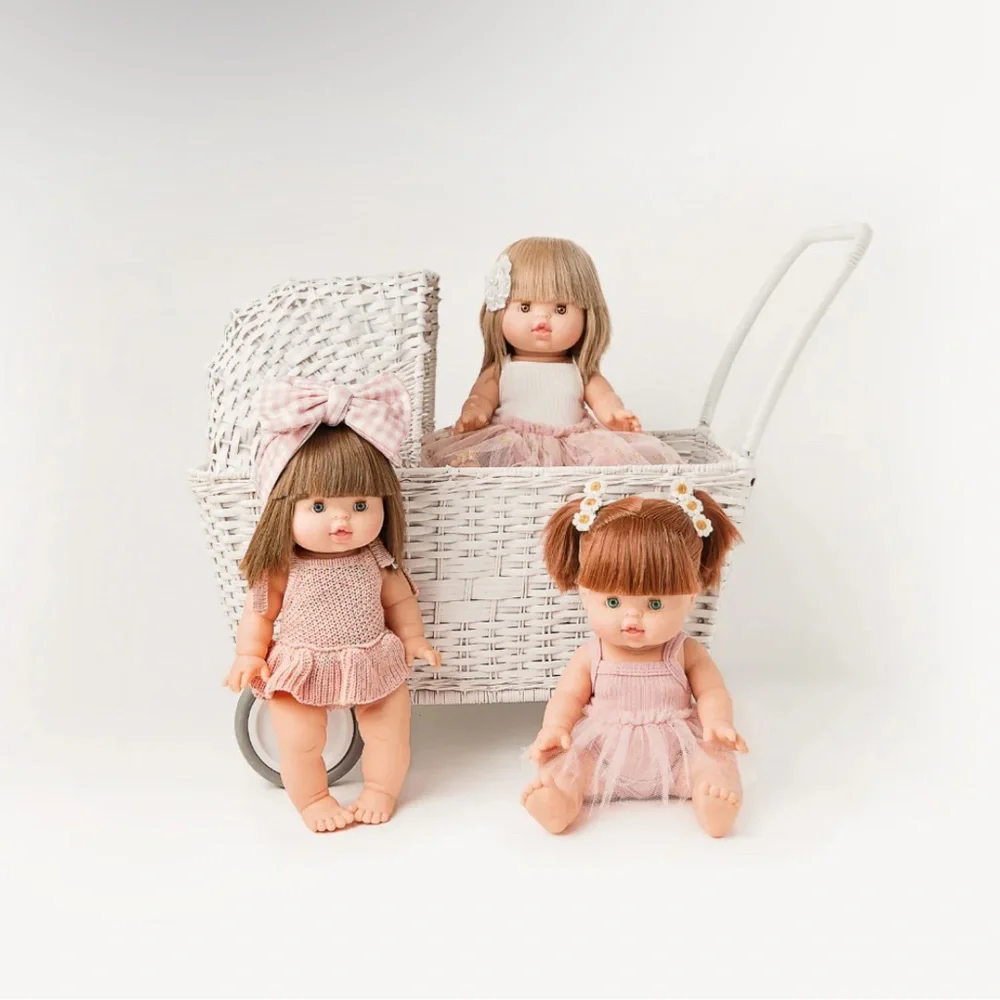 Pink Knitted Doll Dress (only 1 romper)
